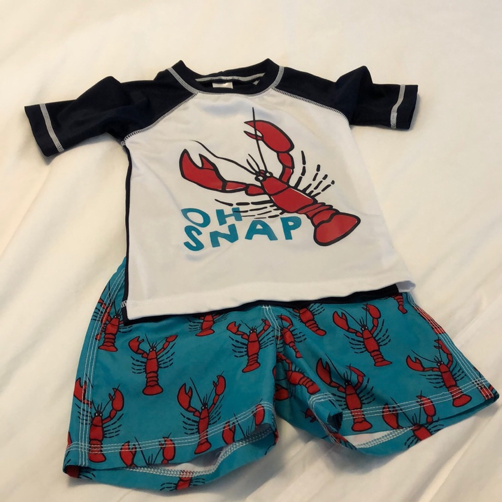 Gymboree 2T swim set